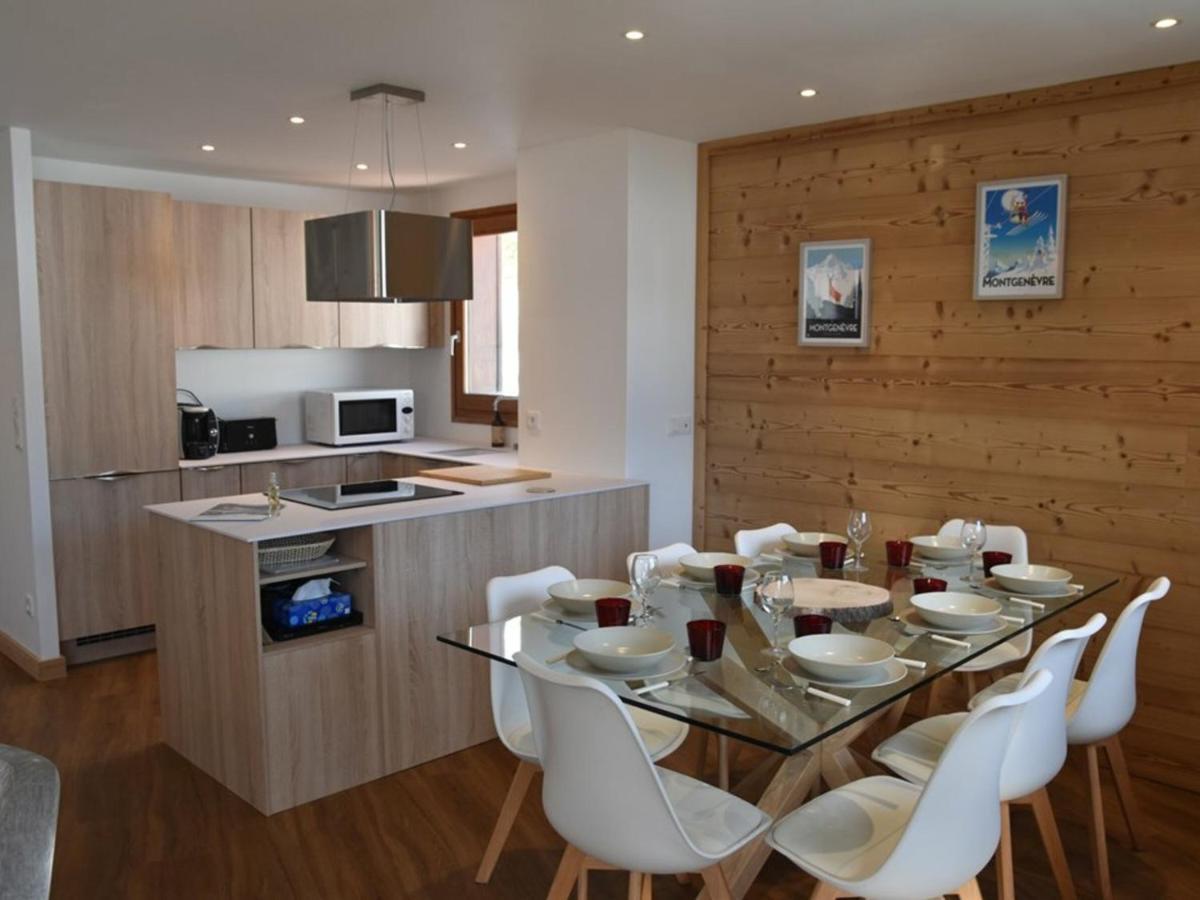 Duplex Renove 3 Chambres Avec Wi-Fi, Garage, Balcon Sud, Proche Pistes A Montgenevre - Fr-1-266-162 Dış mekan fotoğraf